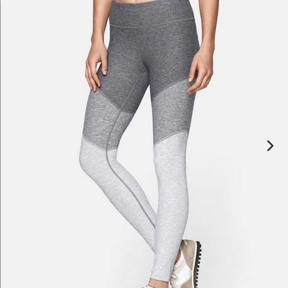 Outdoor Voices Gray Gradient Colorblock Legging XS